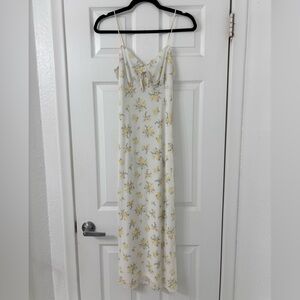 Floral Spaghetti Strap Maxi Dress